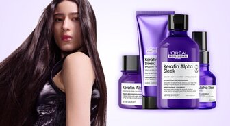 Cum să netezești părul creț și rebel – L'Oréal Keratin Alpha Sleek