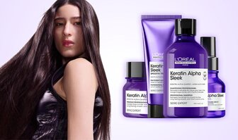 Cum să netezești părul creț și rebel – L'Oréal Keratin Alpha Sleek
