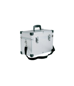 Sibel COMPACT Alu kufrík 38x20x27cm, strieborný