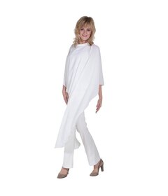 Sibel Flexi Cape pelerină, albă