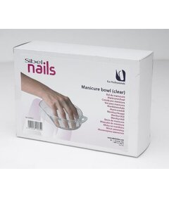 Sibel miska na manikúru, priesvitná
