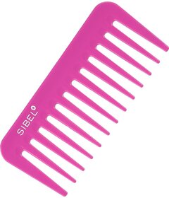 Sibel DELRIN hrebeň 11cm ružový