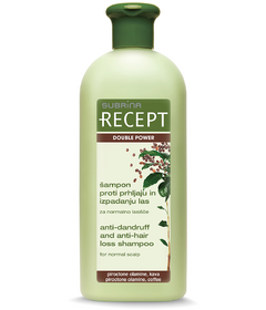 Subrina RECEPT Double Power šampón na vlasy 400ml