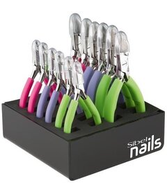 Sibel set 6ks kliešte na nechty + 6ks kliešte na nechtovú kožičku