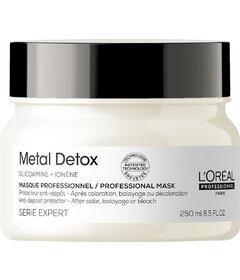 L'Oréal Professionnel Metal Detox Mască nutritivă profundă pentru păr vopsit și deteriorat 250 ml
