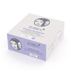 Sibel 300ks 27x12cm 14mikro predstrihaná fólia, fialová