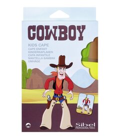 Sibel COWBOY pelerină de tuns copii 95x120cm