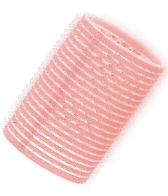 6 buc bigudiuri velcro 43mm, roz