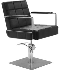 Sibel CELESTINO kadernícka stolička čierna, štvorcová podstava