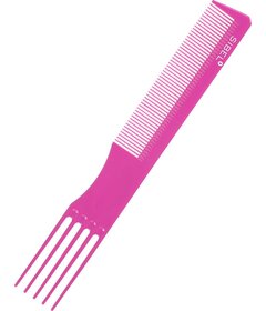Sibel DELRIN 100 hrebeň na vlasy, ružový