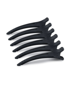 Sibel COLORPROOF 6 buc. clipsuri de păr, negre