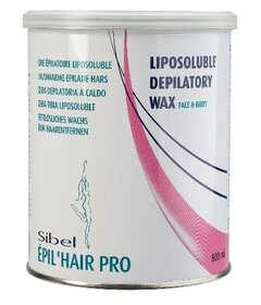 Sibel Ceară depilatoare LIPOSOLUBLE 800ml, față și corp