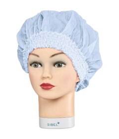 Sibel cască elastică de baie, albastru deschis