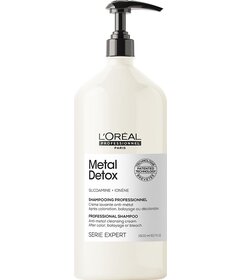 Șampon de curățare L'Oréal Professionnel Metal Detox pentru păr vopsit și deteriorat, 1500 ml