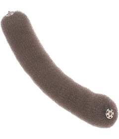 Sibel Nylon výplň do drdolu 23cm, hnedá