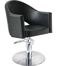 Sibel Magnus kadernícka stolička čierna, kruhová podstava