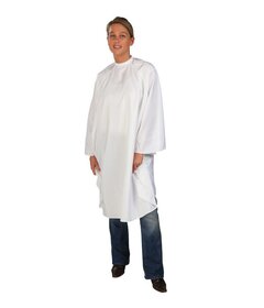 Sibel ECONOMYS pelerină cu arici, albă