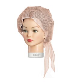 Sibel RESILLE plasă pentru bigudiuri, maro