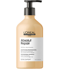 Sampon L'Oréal Professionnel Absolut Repair pentru par deteriorat 500 ml