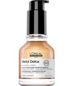 Ulei de păr concentrat L'Oréal Professionnel Metal Detox împotriva ruperii părului 50 ml