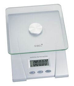 Sibel Glass Top digitálna váha 5kg