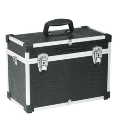 Sibel COMPACT Alu kufrík 38x20x27cm, čierny