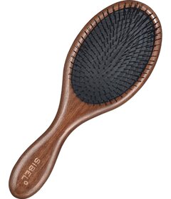Sibel DECOPAD drevená kefa na vlasy  L 100% nylon