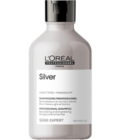 L'Oréal Professionnel Șampon mov argintiu pentru păr blond 300 ml