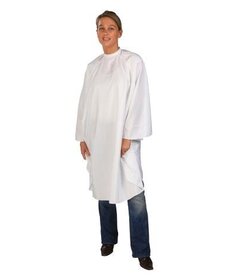 Sibel ECONOMYSS 1 pelerină cu velcro, albă