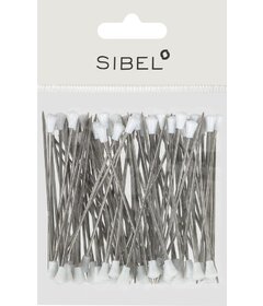 Sibel 100 buc. agrafe de păr metalice 70mm