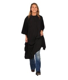 Sibel ECONOMYSS 1 pelerină cu închidere Velcro, neagră