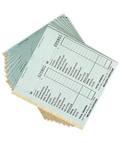 10 buc. carduri clienți numerotate