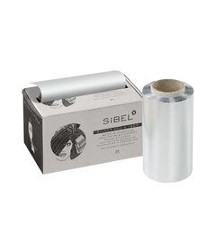 Folie de aluminiu pentru șuvițe 100m x 12cm, 20micro, argintie