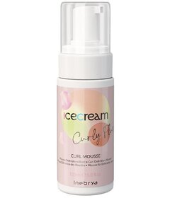 Inebrya Ice Cream Curly Plus spumă 150ml