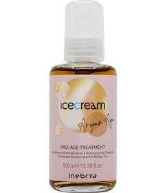 Inebrya Ice Cream Argan Age Pro-Age îngrijire cu argan pentru strălucirea părului 100ml