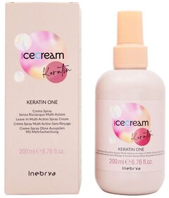 Inebrya Ice Cream Keratin One krém v spreji 200ml