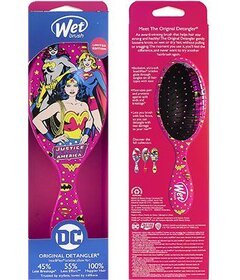 Wet Brush Original Detangler Justice League Wonder Woman, Batgirl And Supergirl perie