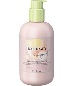 Inebrya Ice Cream Frequent Instant Detangler cremă fără clătire pentru descurcare instantă 200ml