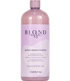 Inebrya Blondesse Blond Miracle șampon iluminator pentru păr blond 1000ml