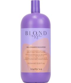 Inebrya Blondesse No-Orange șampon albastru pentru păr 1000ml