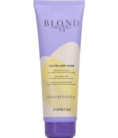 Inebrya Blondesse No-Yellow mască violetă pentru păr blond 250ml