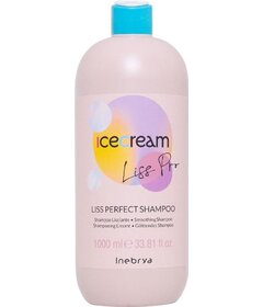 Inebrya Ice Cream Liss Pro Liss Perfect șampon netezitor pentru păr rebel 1000ml