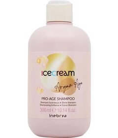 Inebrya Ice Cream Argan Age Pro-Age șampon cu argan pentru strălucirea părului 300ml