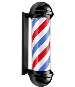 Barburys Barber Pole indicator 70cm, negru