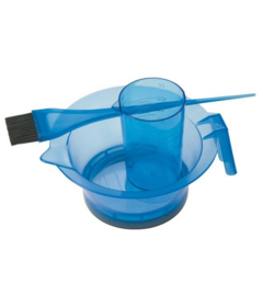 Sibel set 3 buc. pentru vopsit și șuvițe, albastru