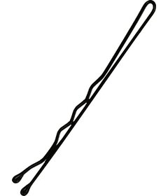 Sibel 300 buc. agrafe de păr ondulate 60mm, negre