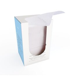 Sibel 1000ks netkané papieriky na trvalú 75x50mm