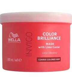 Mască Wella Professionals Invigo Color Brilliance pentru păr gros și vopsit 500 ml