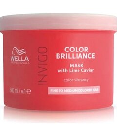 Mască Wella Professionals Invigo Color Brilliance pentru păr fin și normal vopsit 500 ml