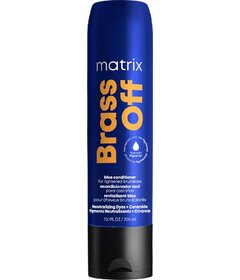 Balsam de păr Matrix Brass Off blue pentru neutralizarea tonurilor portocalii 300 ml